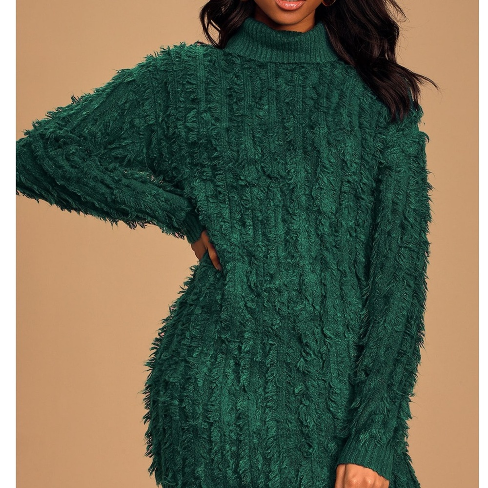 Lulu’s Snuggle up to you sweater dress - L